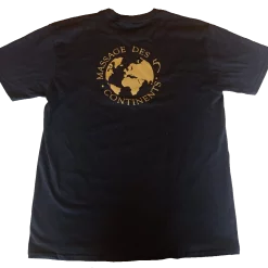T-shirt unisexe Massage des 5 Continents dos aromalchimie