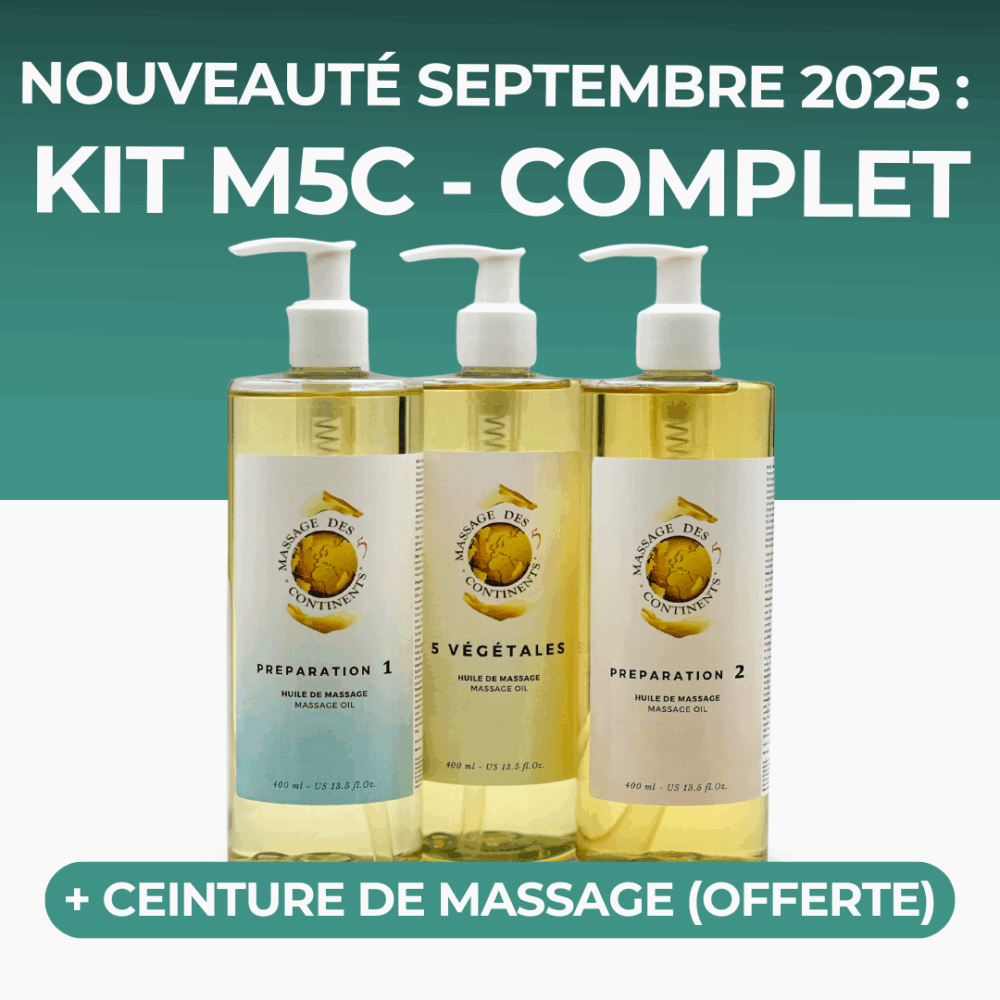 Kit M5C - Huiles 1, 2 & 5 Végétales • 400 ml
