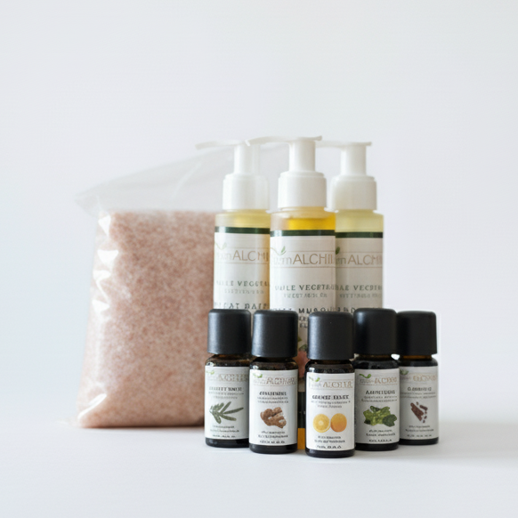 Pack Automne – Huiles essentielles & végétales + Sel de l’Himalaya offert